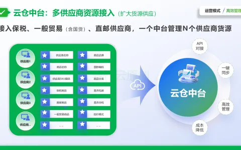 多供应商管理混乱？跨境云仓开放平台实现供应链高效协同
