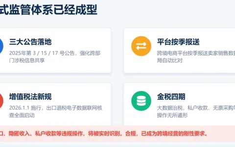 中小跨境卖家缺关务财务人才？一套 SaaS 替代 80% 人工，低成本实现全链路合规